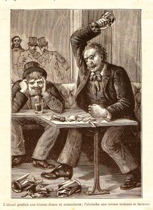 Absint versus Alcohol, ca. 1900