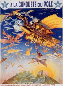 Affiche van de film A la conquête du Pôle
