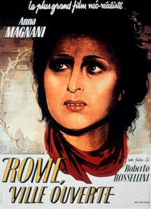 Affiche van de film Rome open city door Unbekannt
