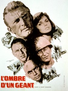 Affiche van de film Casting a Giant Shadow door Unbekannt