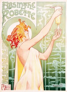 Affiche voor absint Robette