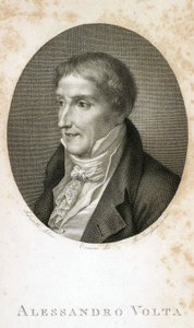 Alessandro Volta (graaf Alessandro Giuseppe Anastasio Volta) door Unbekannt