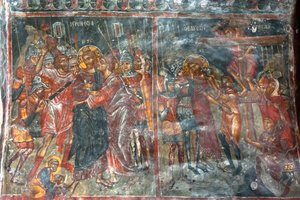 Oude fresco