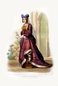 Anne de Beaujeu door Unbekannter Künstler