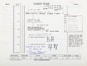 Apollo 11 Vluchtplan, pp 3-17/3-18. NASA/MSC