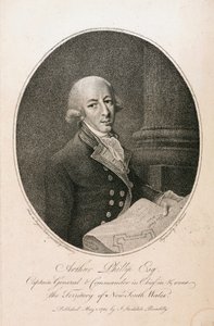 Arthur Phillip, Britse marinecommandant, ca. 1789 door Unbekannt