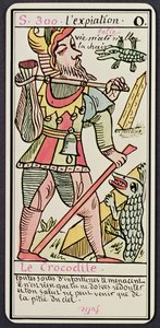 Boetedoening, tarotkaart, Frans