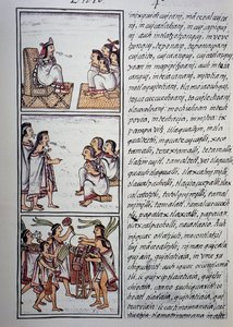 Azteekse samenleving, Boek IV van Florentijnse Codex, tweetalige versie in Spaans en Nahuatl, Algemene Geschiedenis van de Dingen van Nieuw-Spanje (Historia general de las cosas de Nueva Espana), Azteekse beschaving