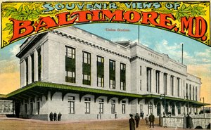 Baltimore: Union Station door Unbekannter Künstler
