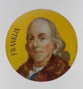 Benjamin Franklin door Unbekannt