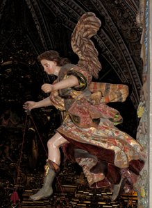 Bouncende Engel - Beeldhouwwerk, barokkunst