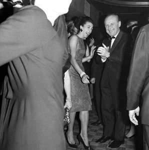 Bourvil bij de Ye Ye-show in Olympia