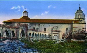 Californië: Bogen van de San Luis Rey-missie
