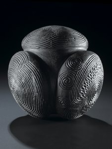 Gesneden bal van Glass Hill, Towie, Aberdeenshire, Neolithisch, c.3000 v.Chr.