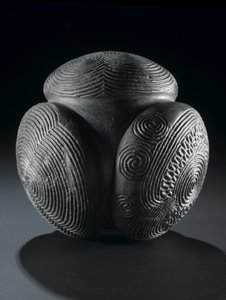 Gesneden bal van Glass Hill, Towie, Aberdeenshire, Neolithisch, c.3000 v.Chr.