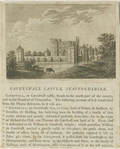 Caverswall Kasteel door Unbekannt