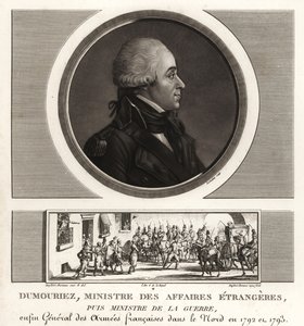 Charles-Francois du Perier Dumouriez, Franse generaal tijdens de Franse Revolutionaire Oorlogen door Unbekannt