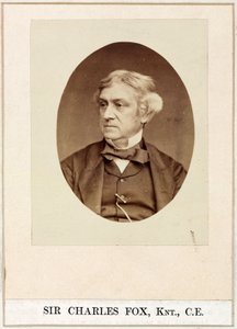Charles Fox, ingenieur, ca. 1860s door Unbekannt