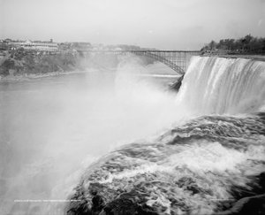 Clifton Hotel en American Falls, Niagara door Unbekannter Künstler