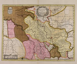 Cliuia ducatus et Rauestein dominium door Unbekannter Künstler