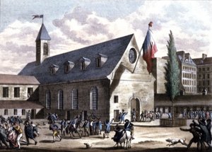 Sluiting van Club des Jacobins, Parijs