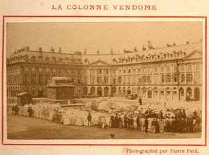 Commune van Parijs (1871): vernietiging van de Vendôme-zuil in mei 1871