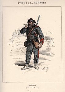 Commune van Parijs: kostuum van FEDEREES in 