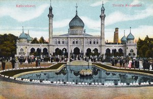 Kopenhagen Tivoli Tuinen door Unbekannter Künstler