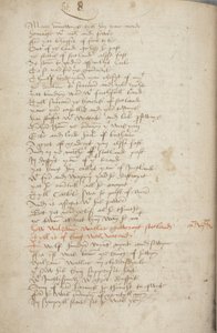 Kopie van de Kroniek van Andrew of Wyntoun, Fol 319 verso (detail), ca. 1550 door Unbekannt