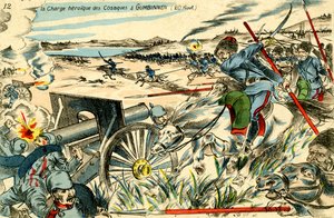Kozakkenaanval bij Gumbinnen, 20 augustus 1914