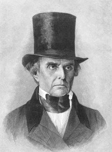 Daniel Webster, Amerikaanse politicus (zw/w foto) door Unbekannt