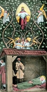 De dood van Sint Elisabeth door Unbekannter Künstler