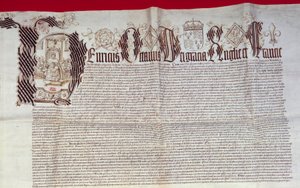 (detail) van het Verdrag van Windsor door Unbekannt