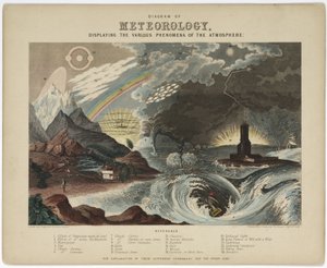 Diagram van meteorologie door Unbekannt
