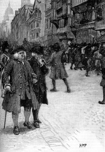 Dr Samuel Johnson bekijkt de Gordon Riots