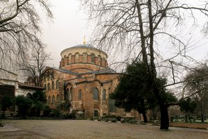 Kerk van Sint Irene in Istanbul door Alec Hunter