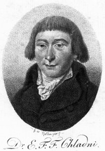 Ernst Florens Friedrich Chladni, Duitse natuurkundige door Unbekannt