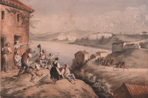 Ontsnapping van Generaal Lamoriciere, belegering van Ancona door William M. Timlin