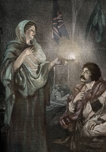 Florence Nightingale door Unbekannter Künstler