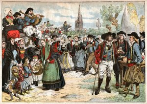 Folklore in Bretagne door Nicolas Liez