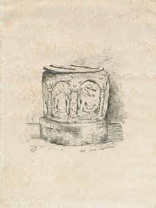 Doopvont in Ilam Kerk