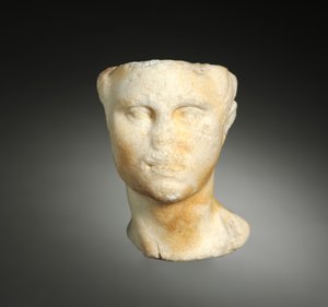 Fragment: hoofd van een man