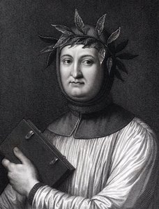Francesco Petrarca door Unbekannt