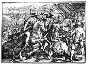 Francis I van Frankrijk gevangen genomen