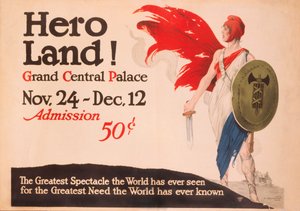 Franse Hero Land Poster, New York, New York