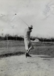 Golfer door Unbekannter Künstler