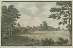 Hopwas Hayes: aquarel schilderij, 1786 door Unbekannt