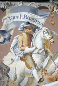 Ruiter, Fresco, Beieren, Duitsland door Unbekannter Künstler