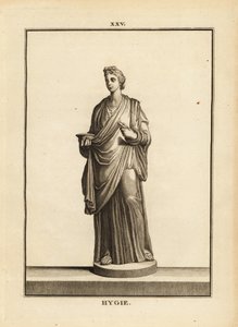 Hygieia, Griekse en Romeinse godin van gezondheid en reinheid
