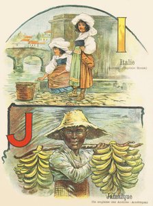 I J - Italië, Jamaica - ABC des deux mondes, Emile Guerin, Parijs, circa 1900 door Unbekannt